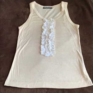 Dolce & Gabbana Vintage Tank top in Beige color